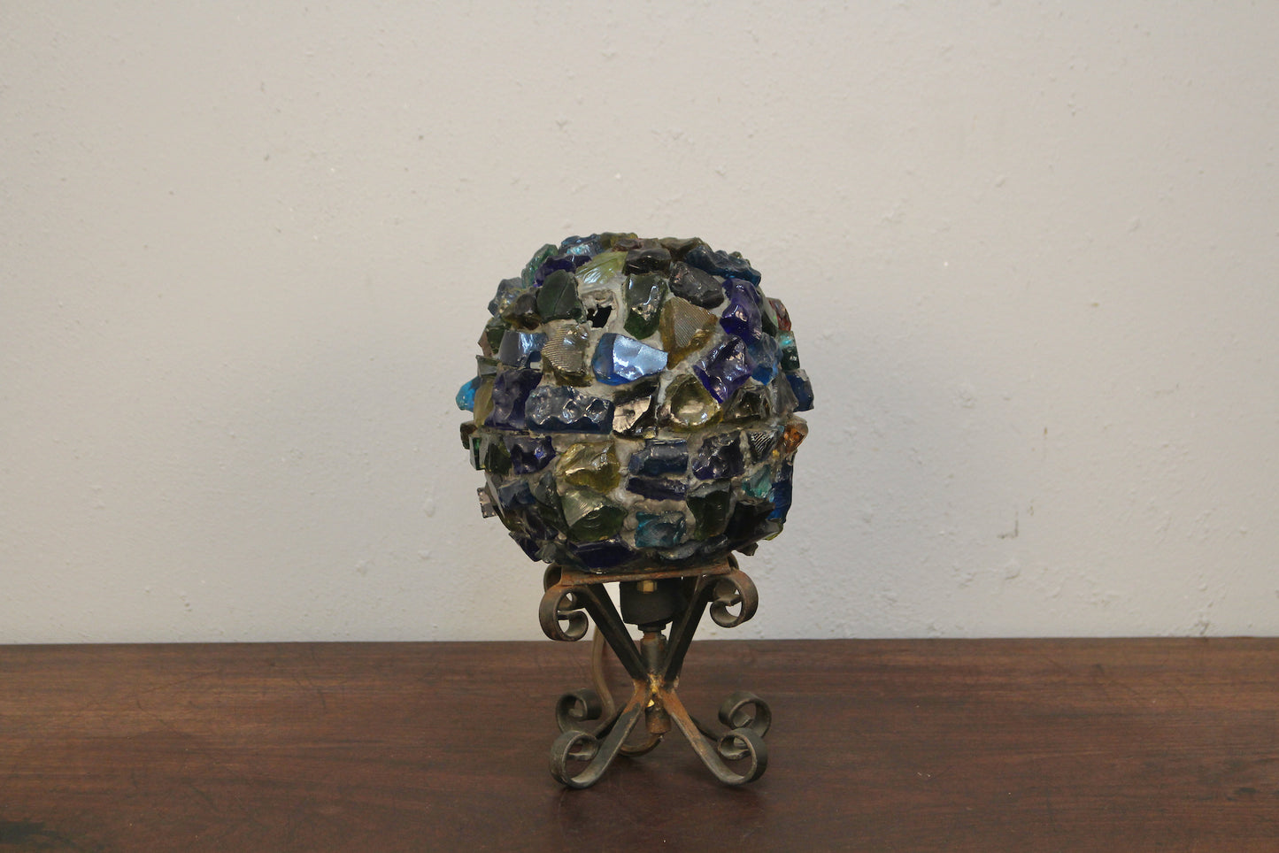 Petite Chunk Glass Table Lamp