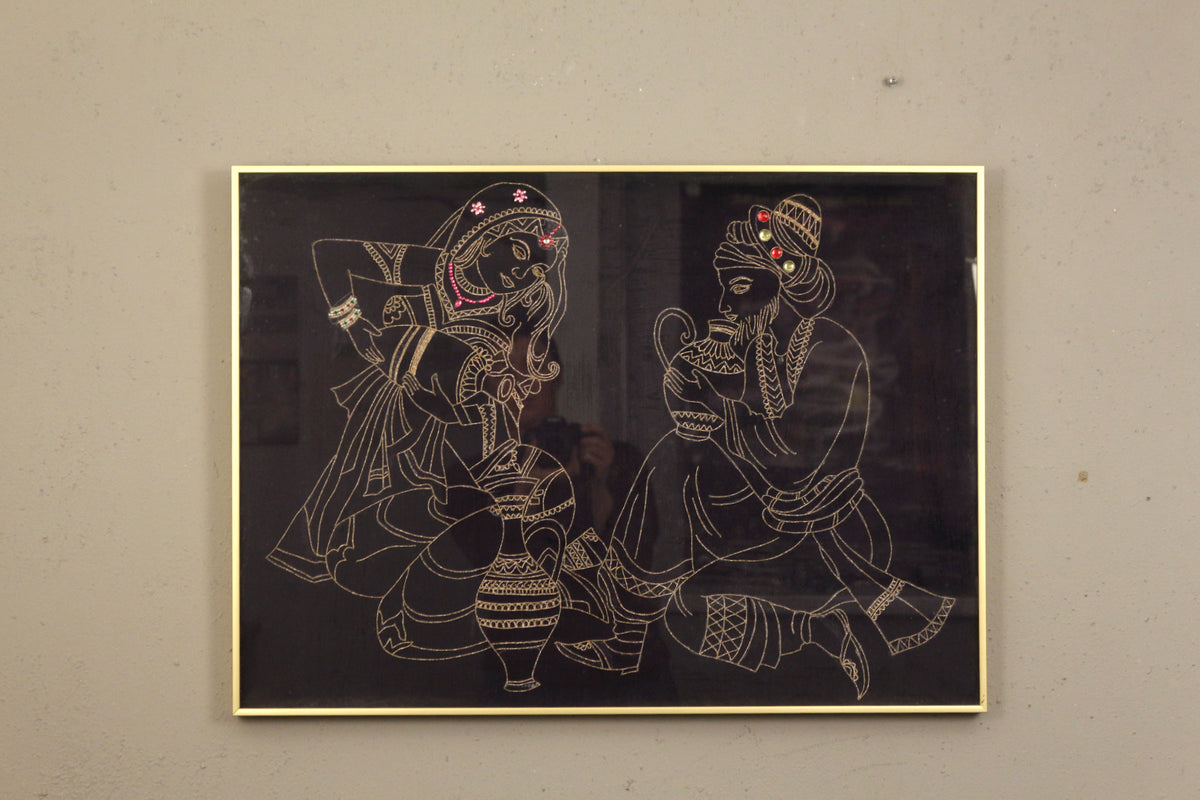 Indian "Hydrate" Textile Art