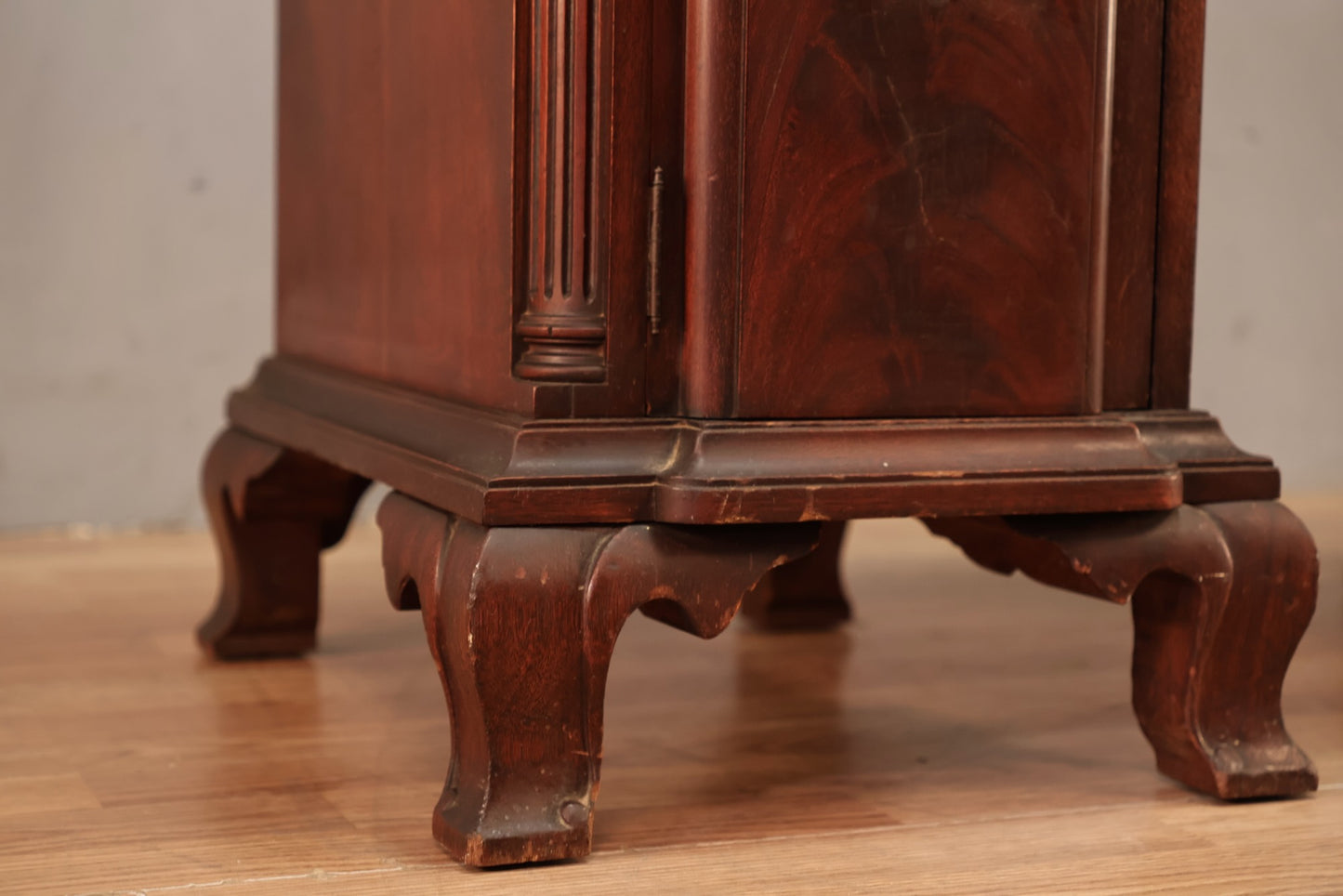 1950s Mahogany 3-Drawer Desk