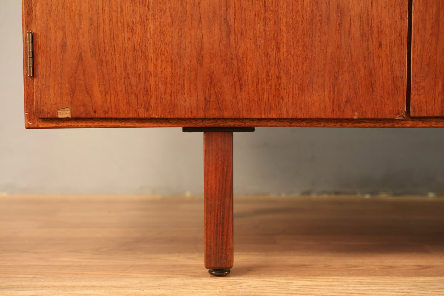 Jens Risom Walnut 2-Door Credenza