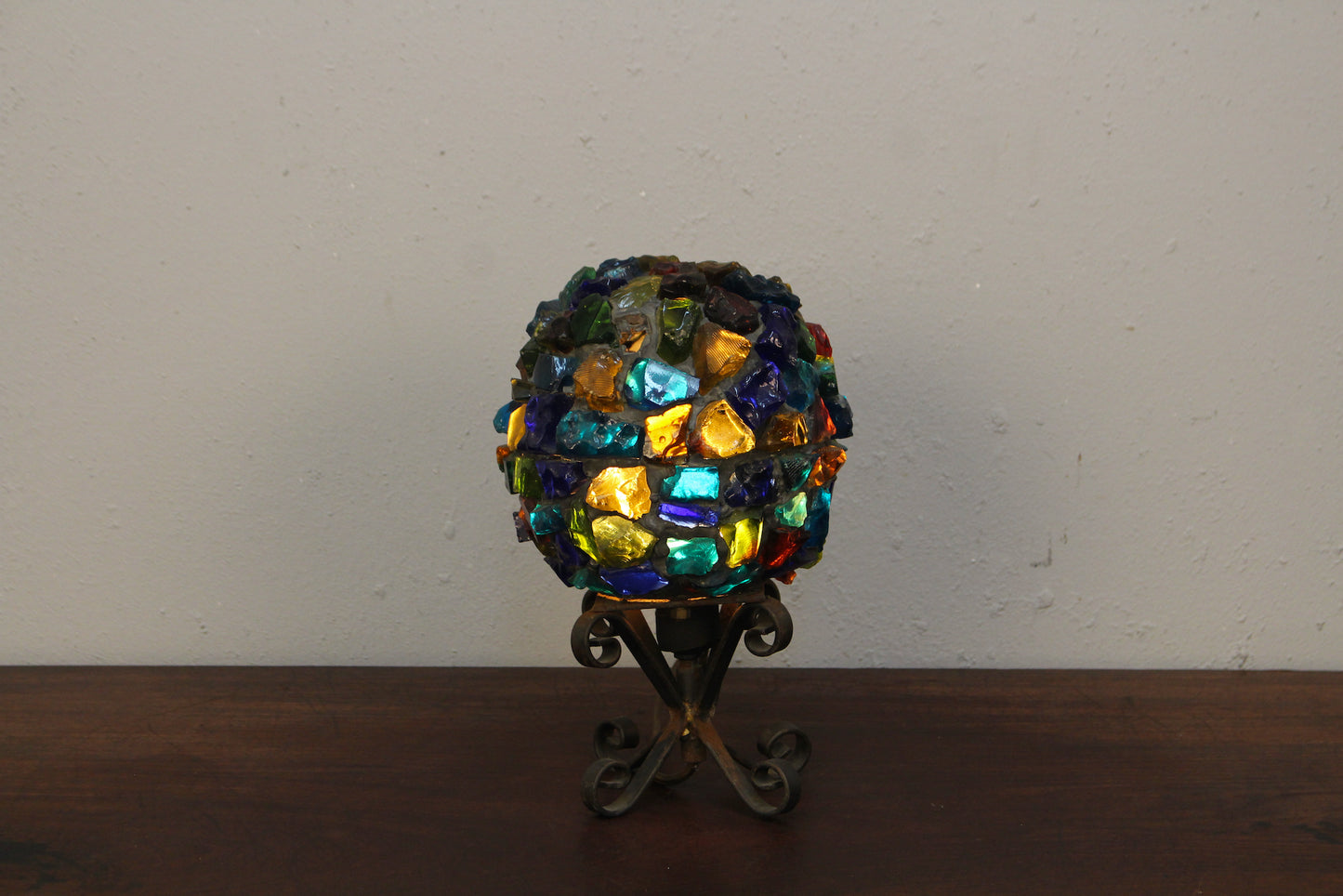Petite Chunk Glass Table Lamp
