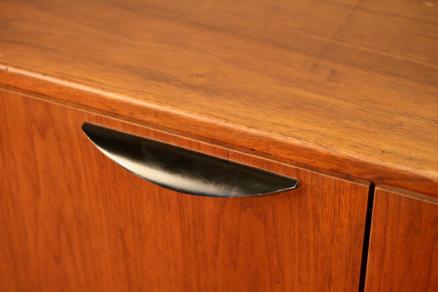 Jens Risom Walnut 2-Door Credenza