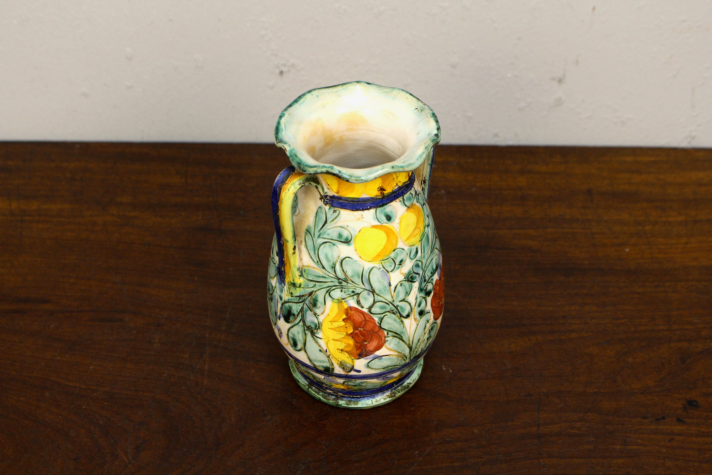 Italian Hand-Painted Vase