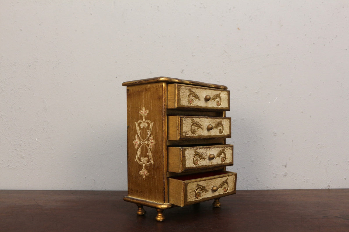 Florentine 4-Drawer Musical Jewelry Box