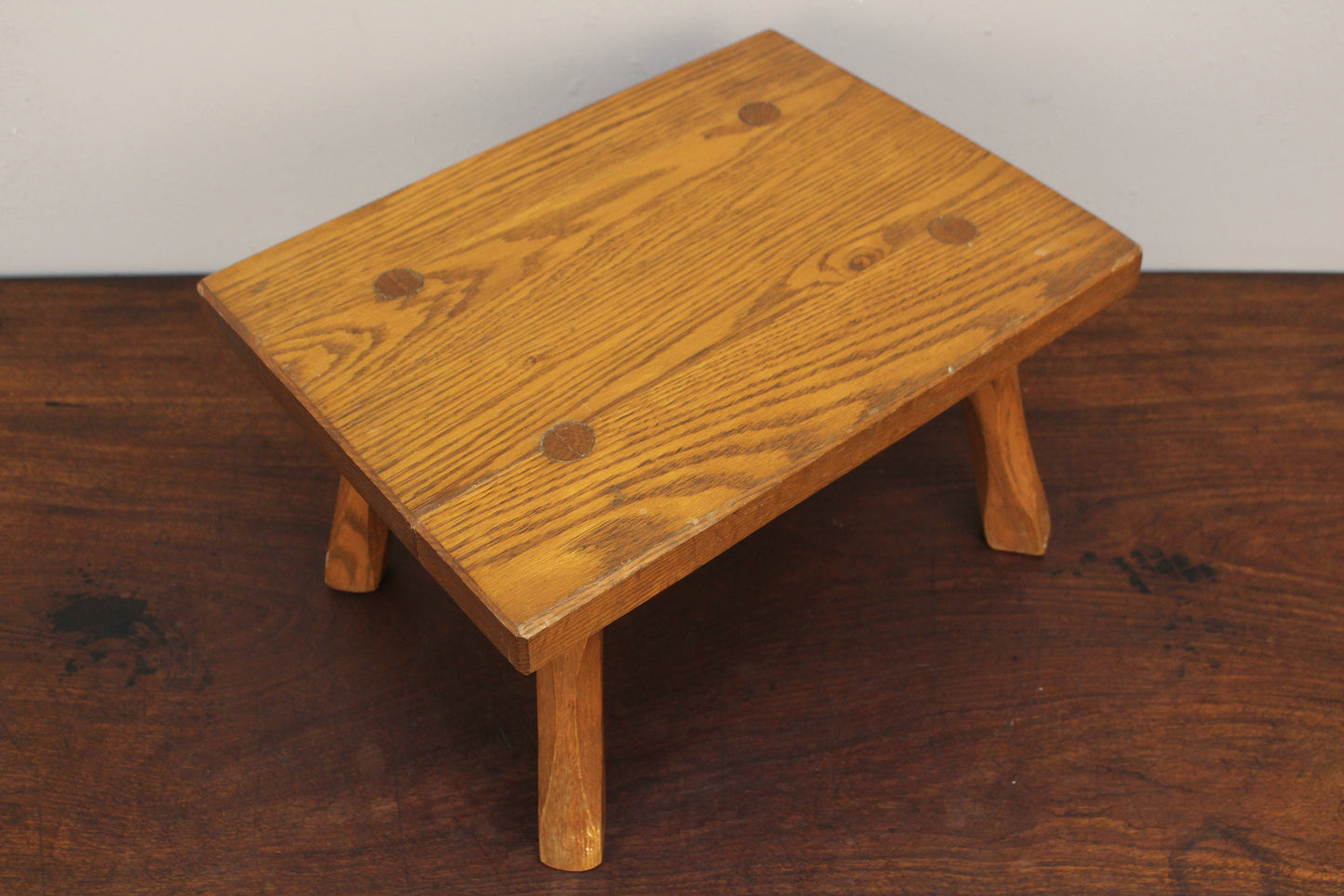 Solid Oak Footstool