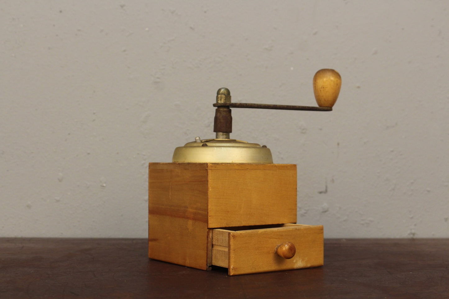 Petite Wooden Coffee Grinder