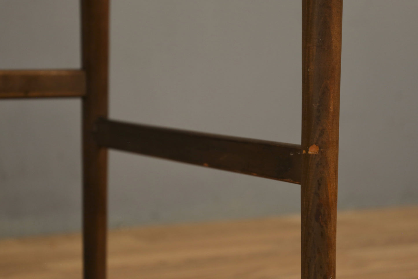 Classic Walnut & Laminate 4-Drawer Desk