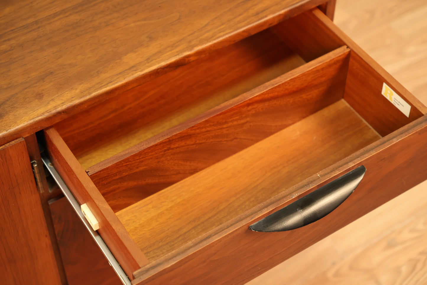 Jens Risom Walnut 2-Door Credenza