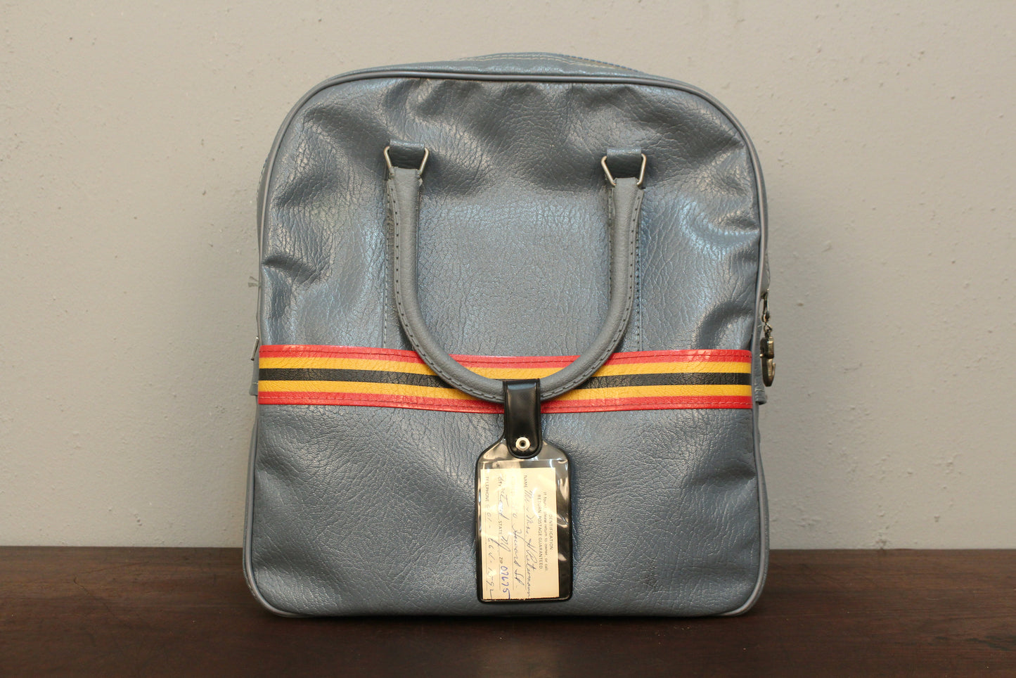 Amelia Earhart Stone Blue Flight Bag
