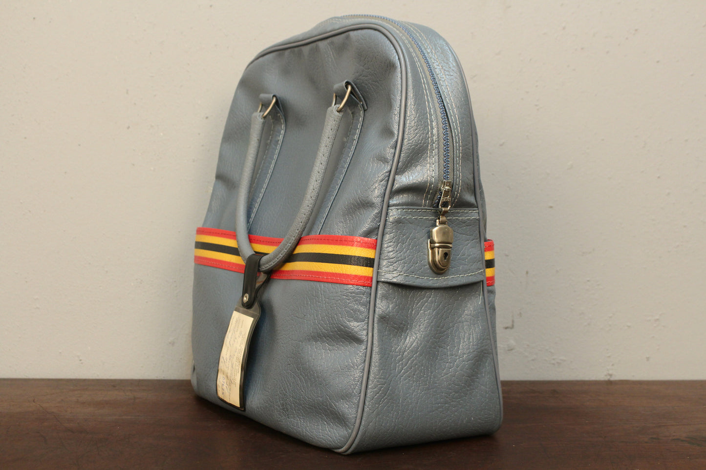 Amelia Earhart Stone Blue Flight Bag