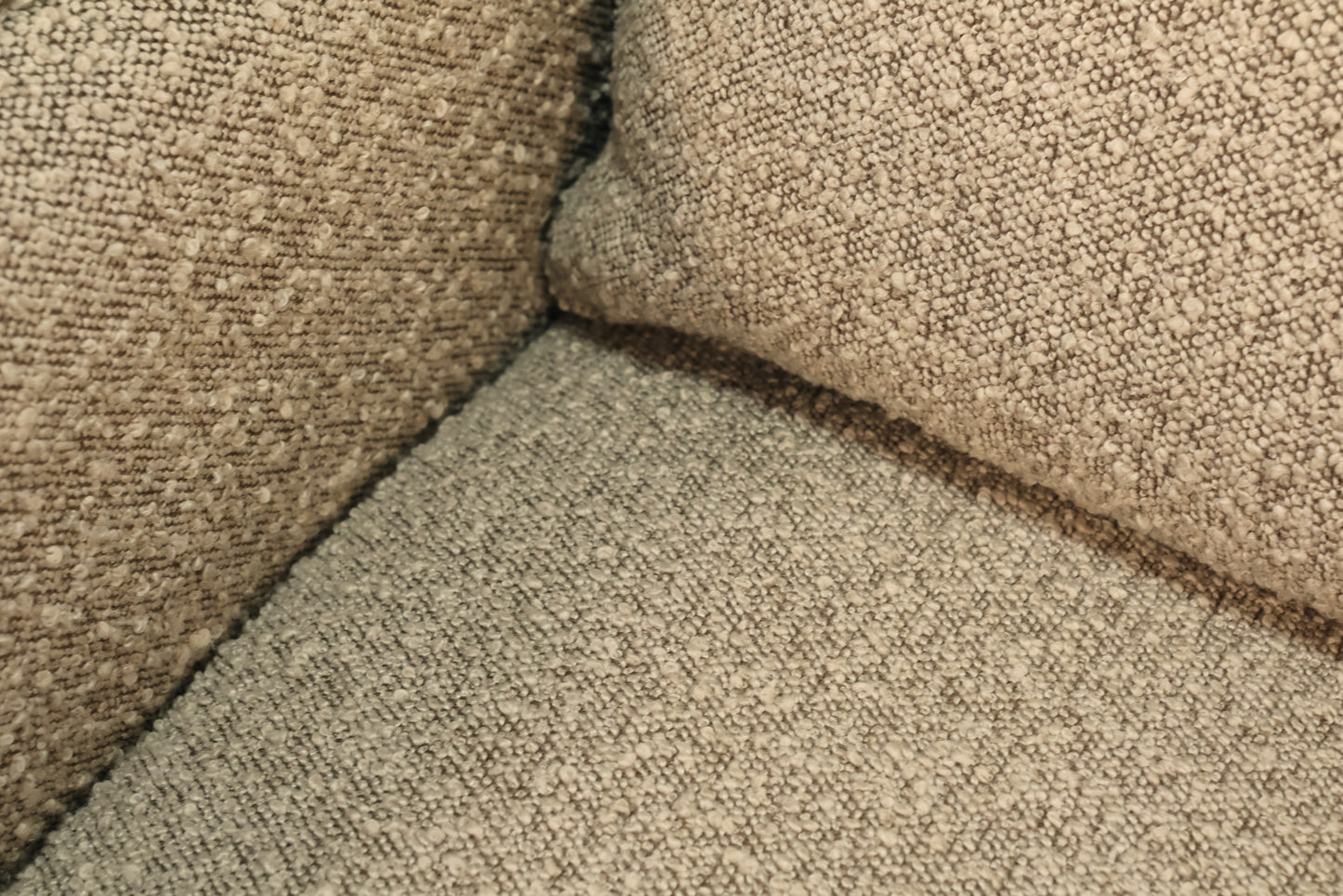 Modern Gray Bouclé Club Chair - ONLINE ONLY