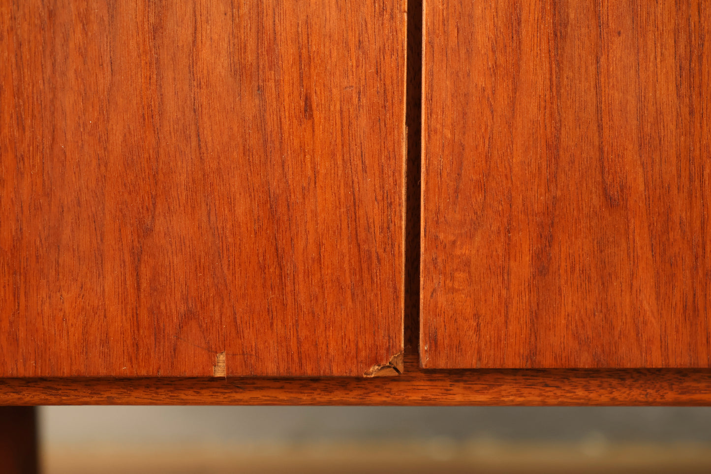 Jens Risom Walnut 2-Door Credenza