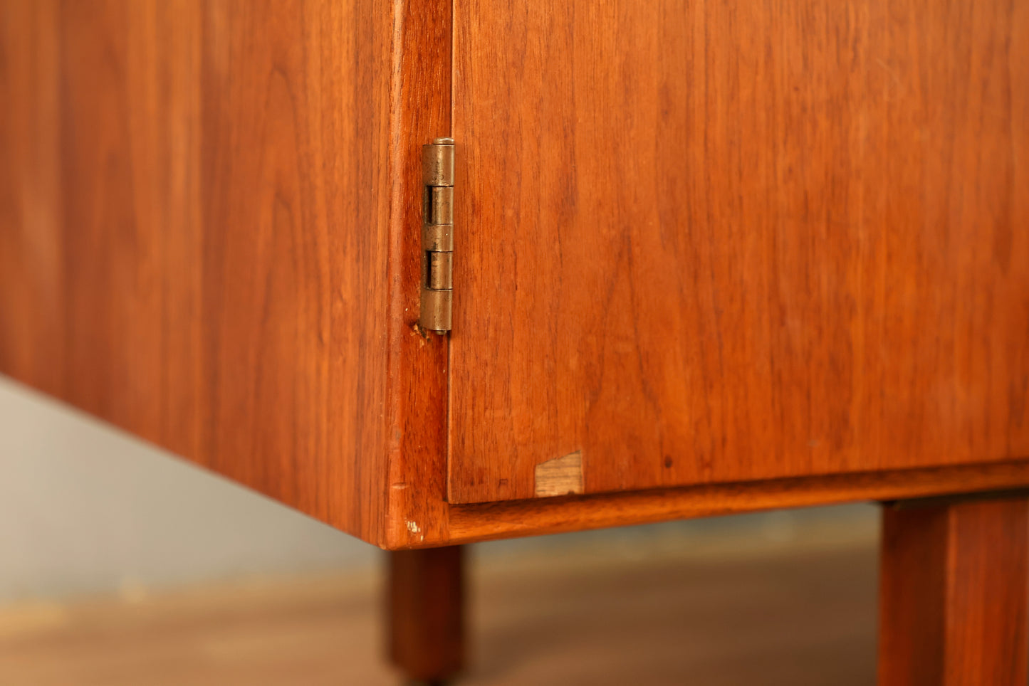 Jens Risom Walnut 2-Door Credenza