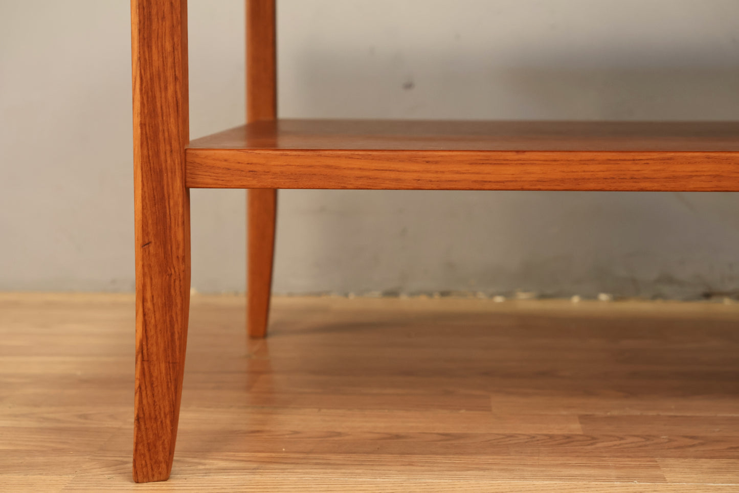 Large Teak 2-Tier Coffee Table