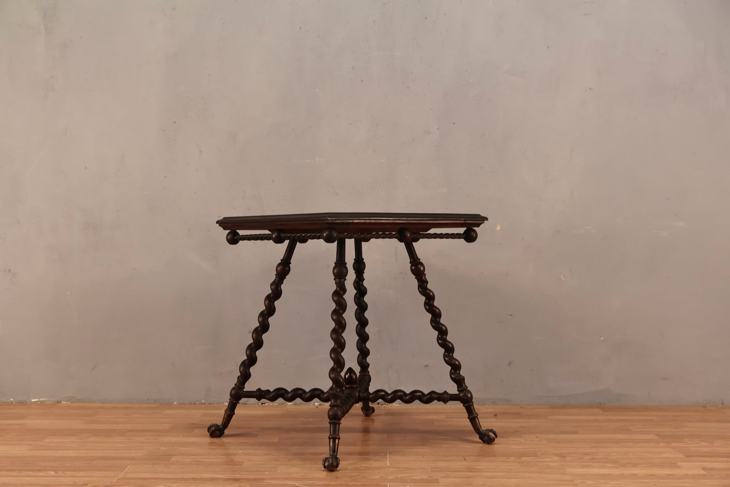 Antique Barley Twist Occasional Table