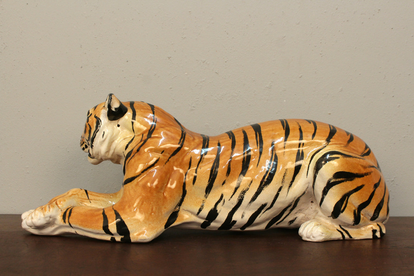 Ceramic Tiger Statue