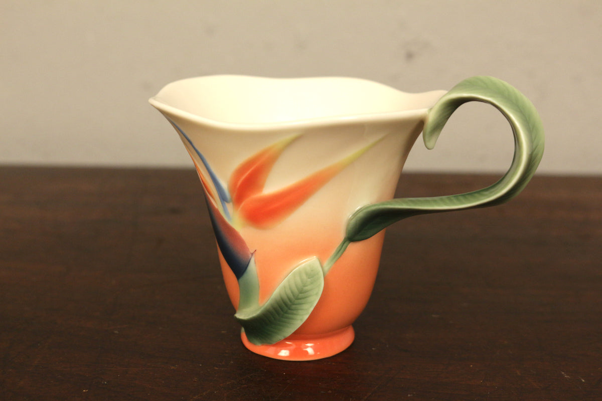 Franz Bird of Paradise Ceramic Tea Cup Set