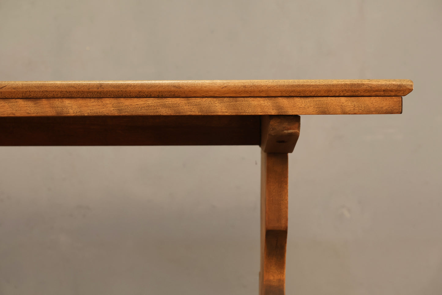 Carved Trestle Console Table - ONLINE ONLY