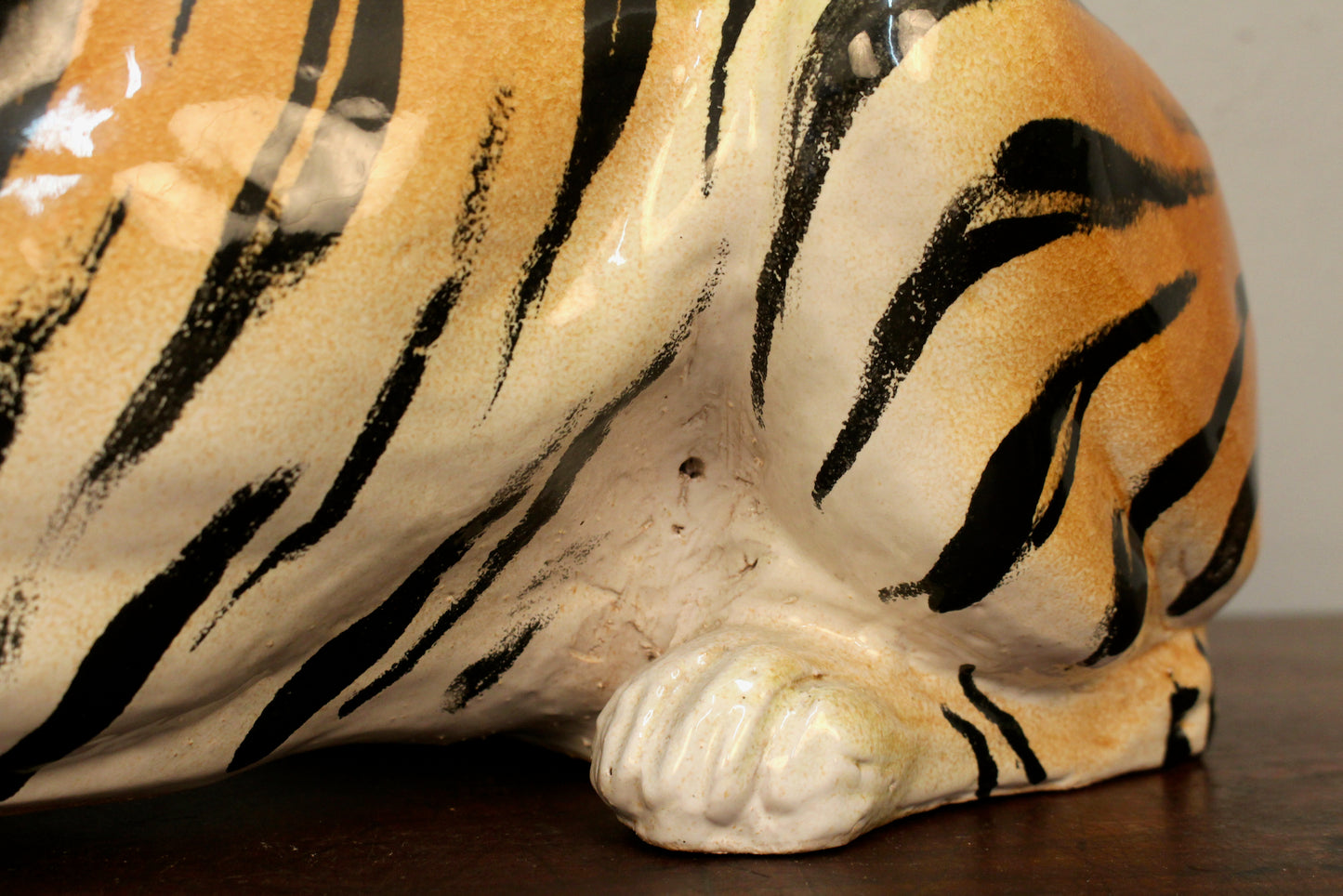 Ceramic Tiger Statue
