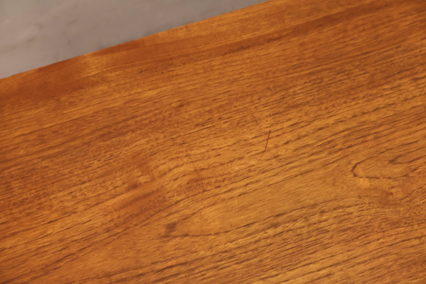 Teak Sliding-Door Media Console