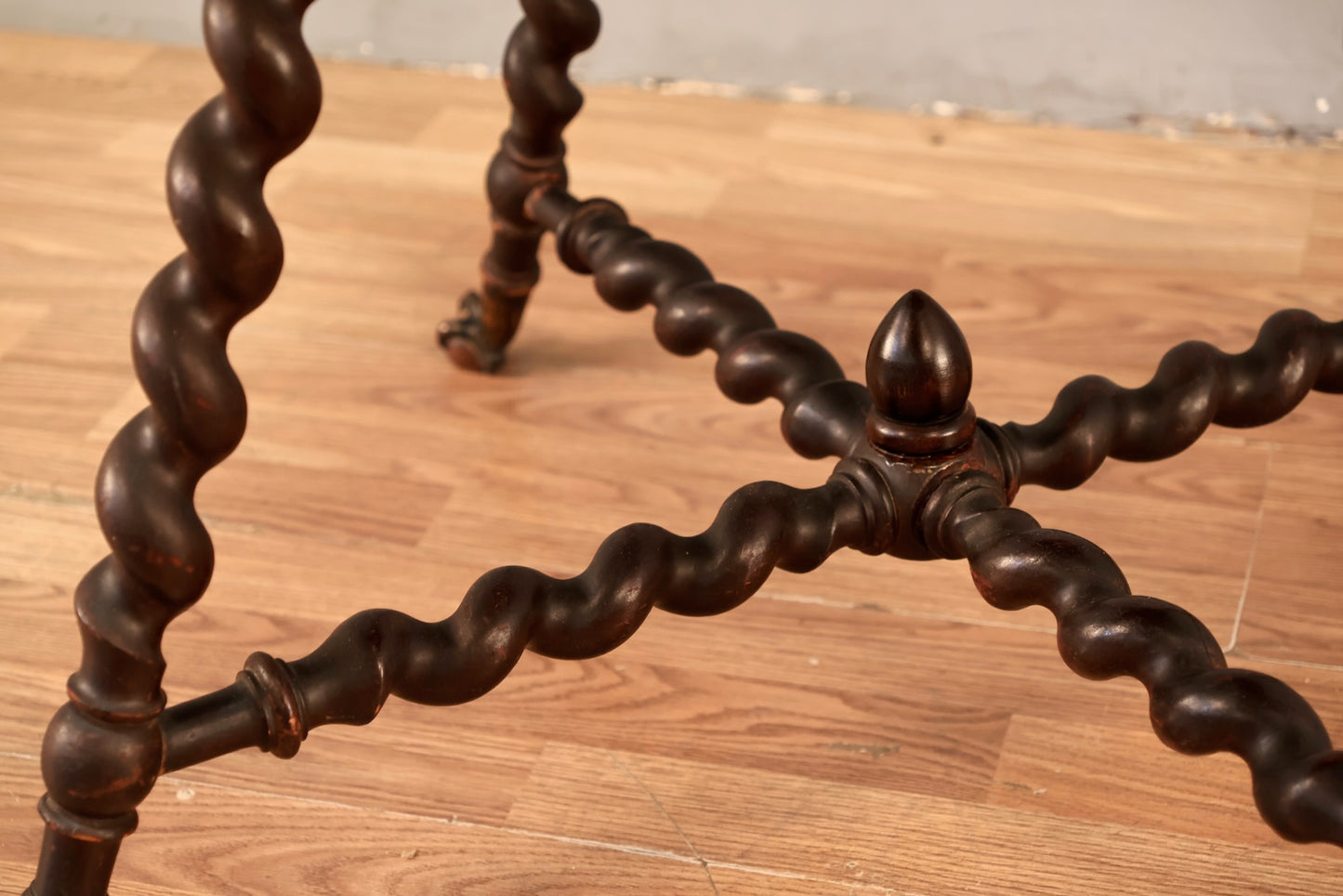 Antique Barley Twist Occasional Table