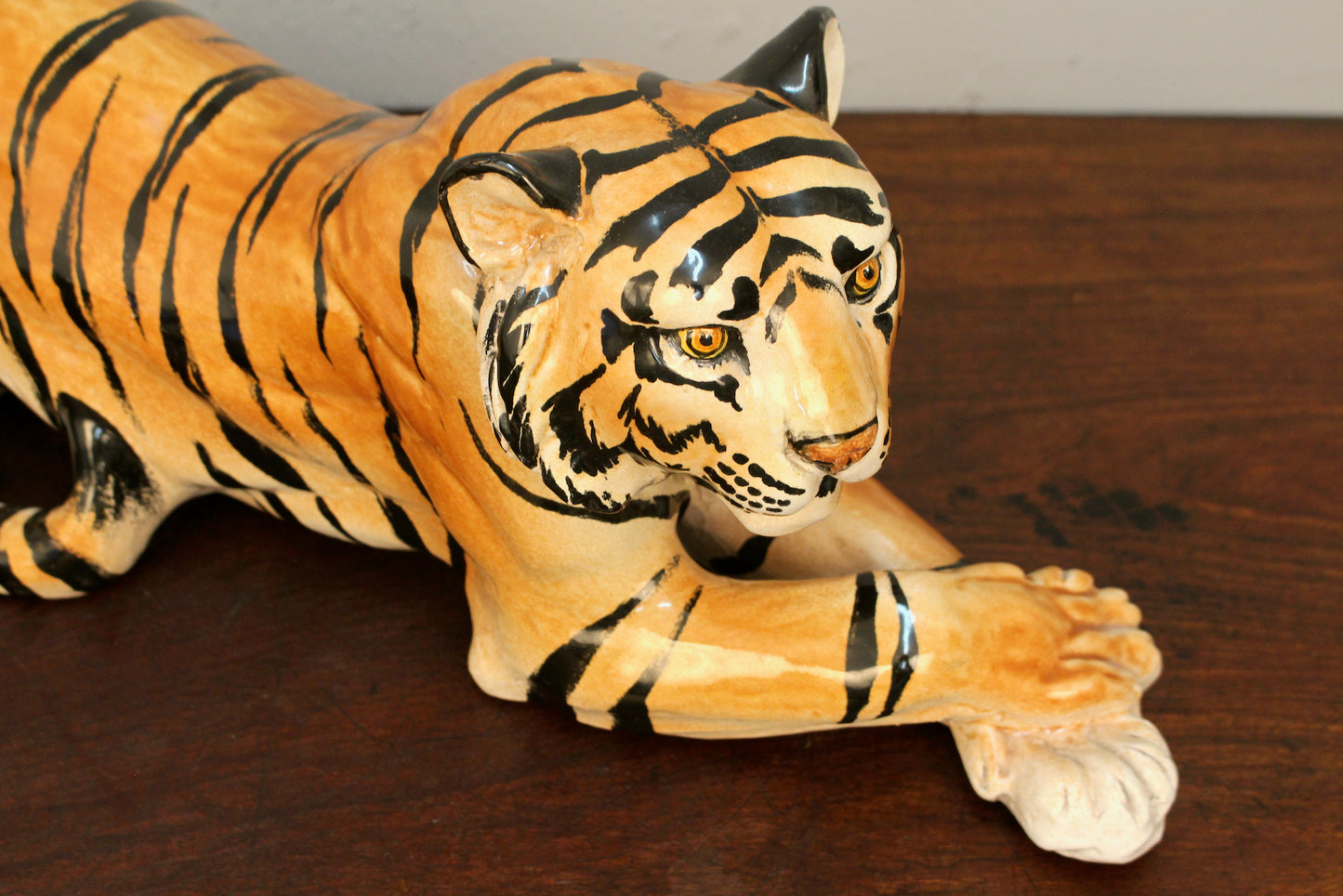 Ceramic Tiger Statue