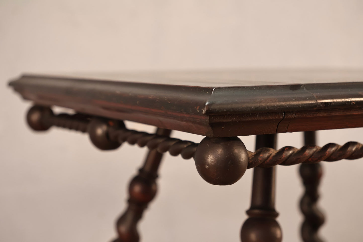 Antique Barley Twist Occasional Table