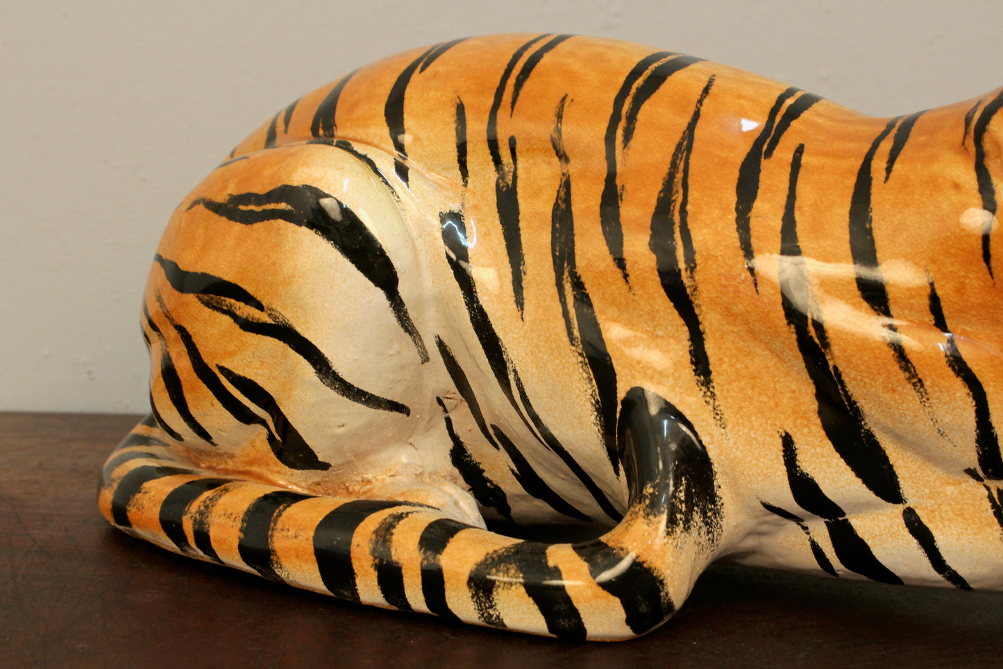 Ceramic Tiger Statue