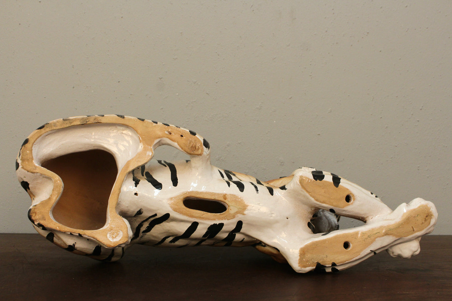 Ceramic Tiger Statue