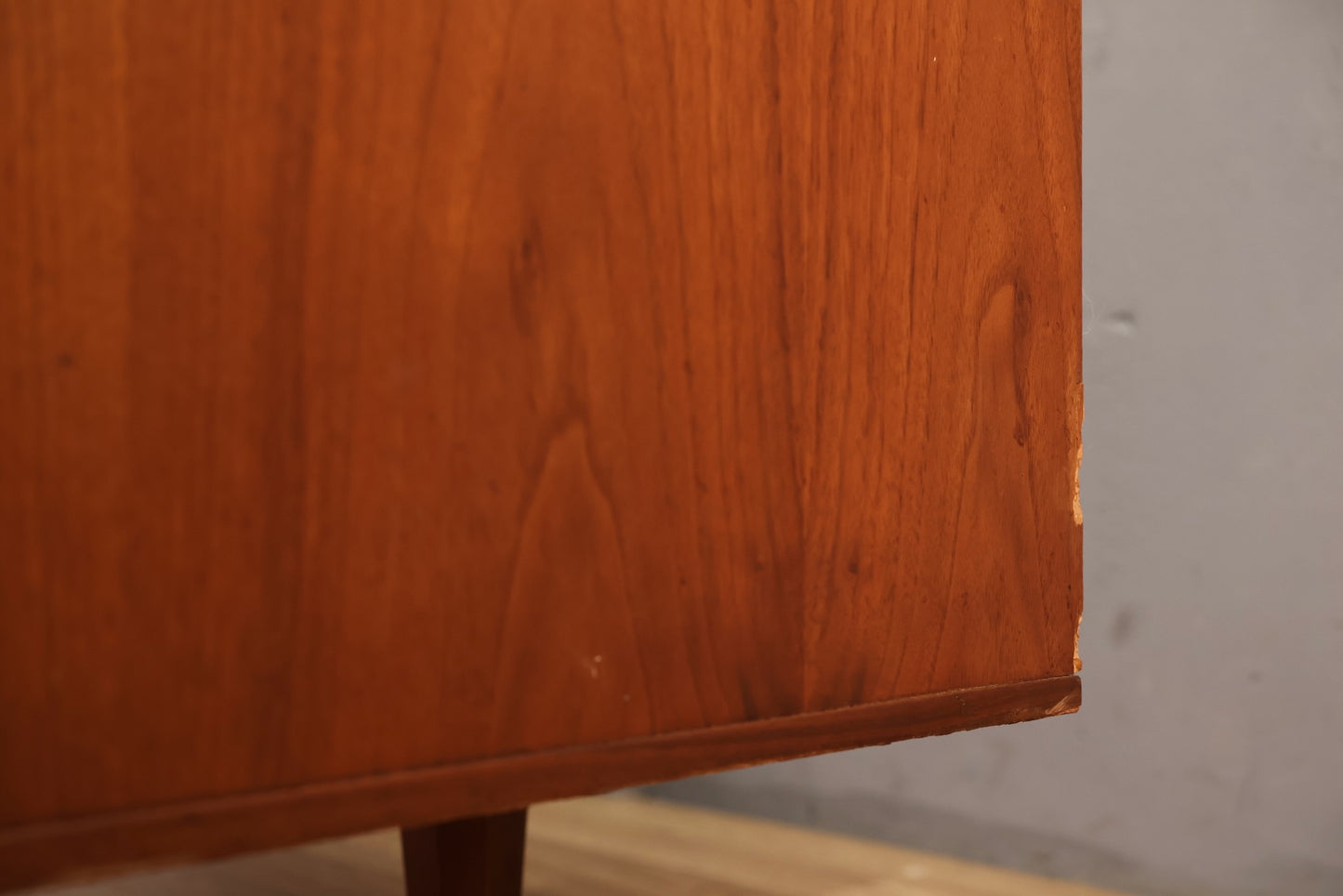 Unagusta Walnut Wave 6-Drawer Credenza