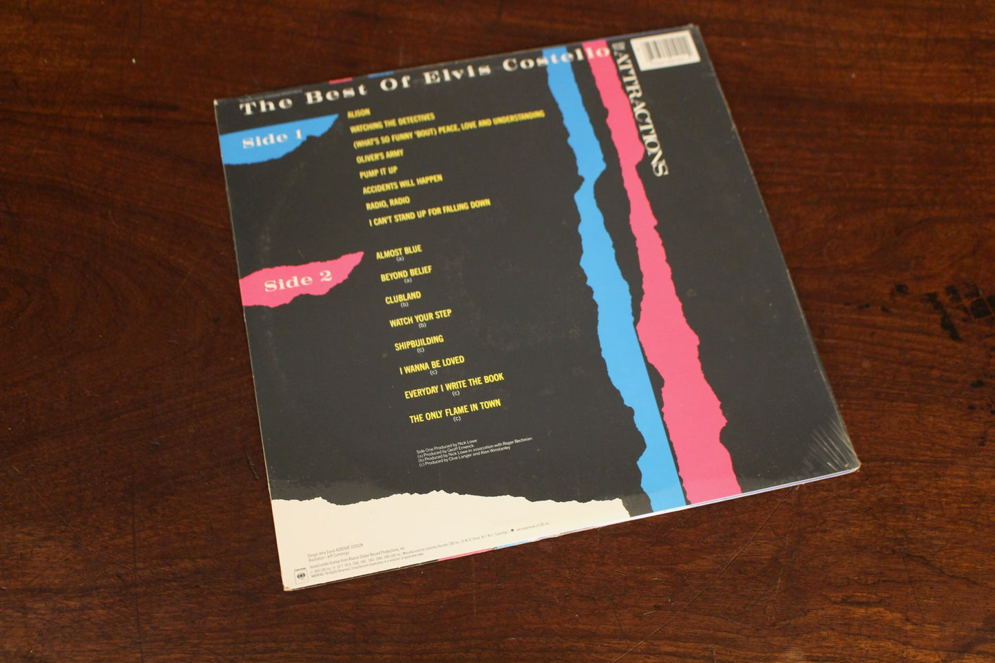 "The Best Of Elvis Costello And The Attractions" 1985 LP