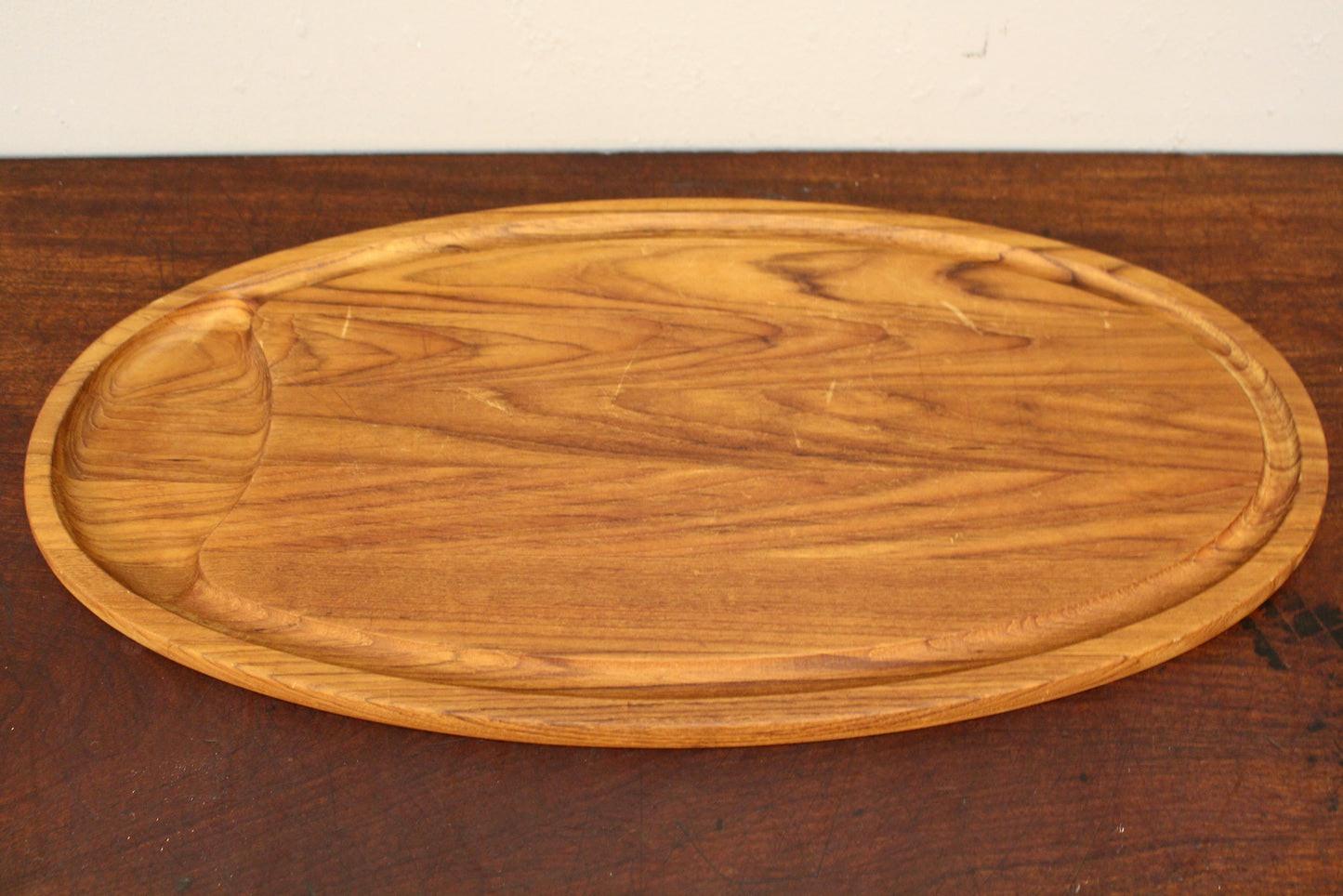 Dansk Oval Teak Tray