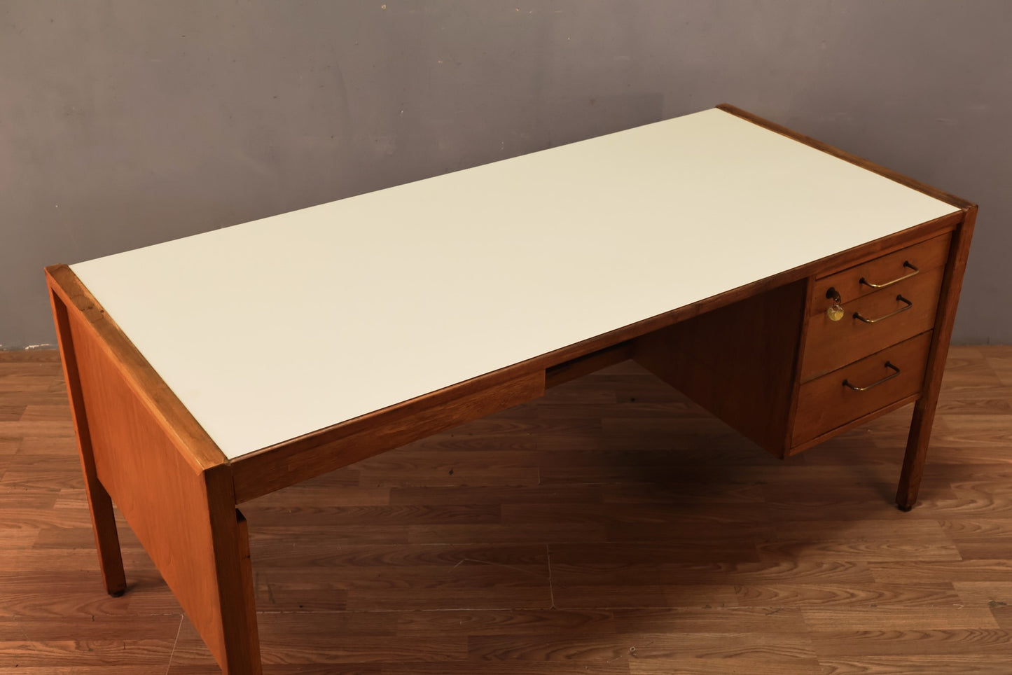 Jens Risom Large Executive Desk R - ONLINE ONLY