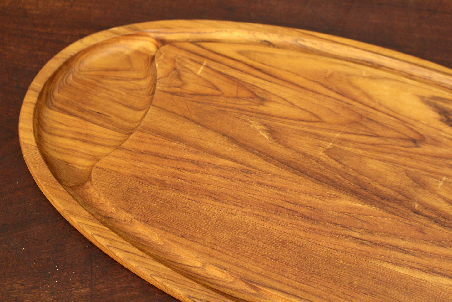 Dansk Oval Teak Tray