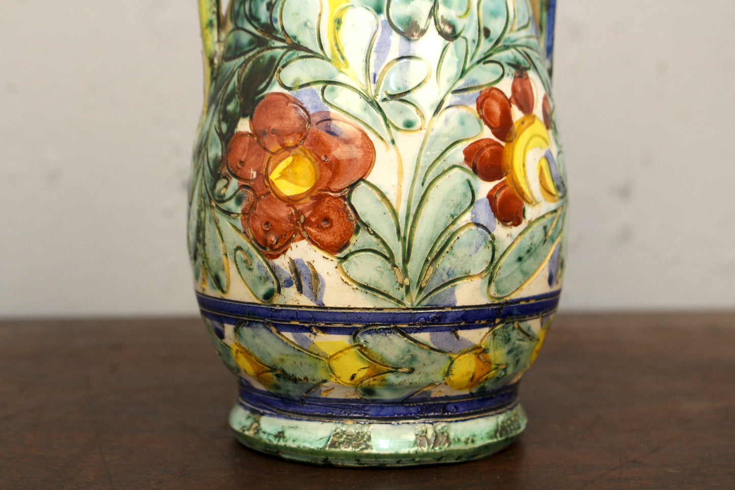 Italian Hand-Painted Vase