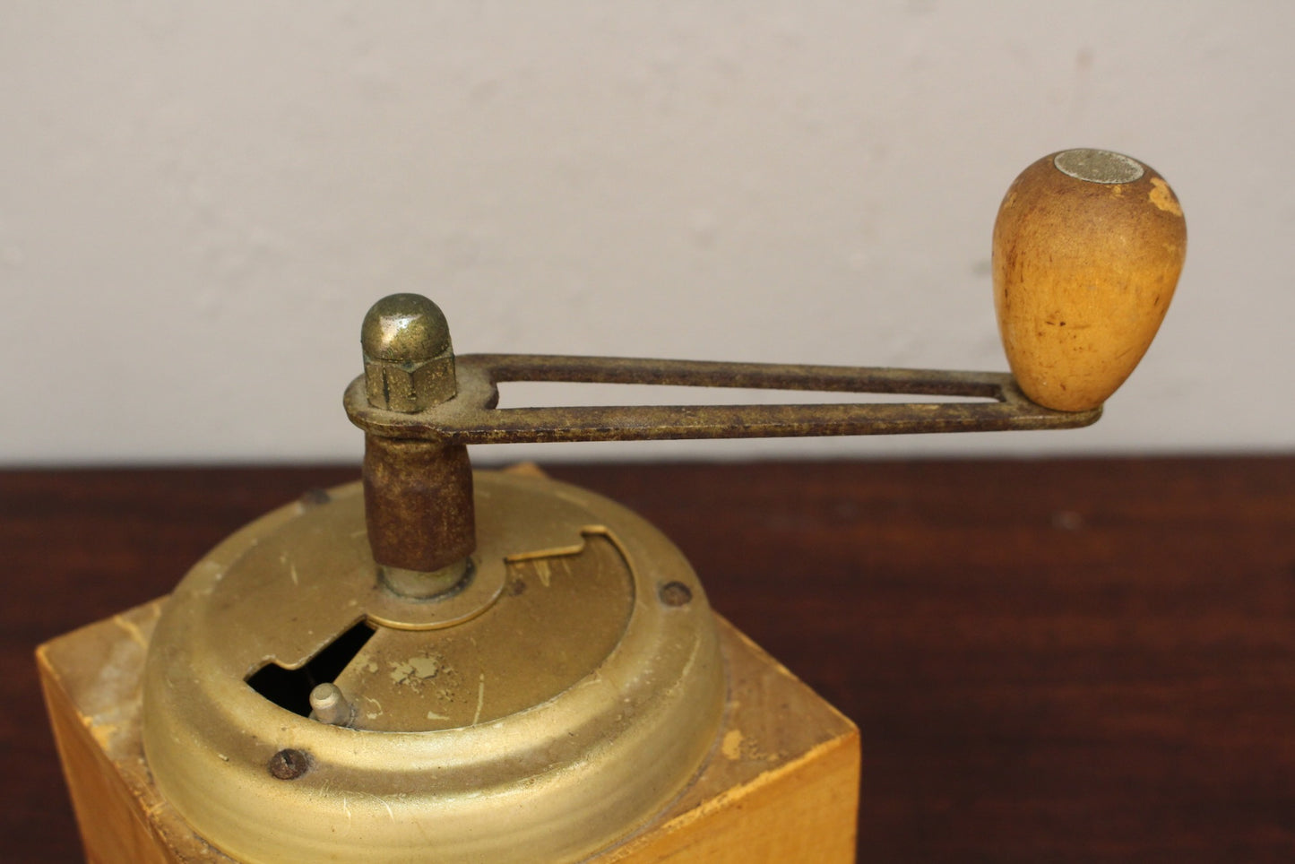 Petite Wooden Coffee Grinder