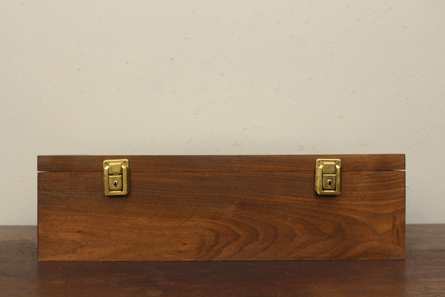Wood & Glass Tabletop Display Case