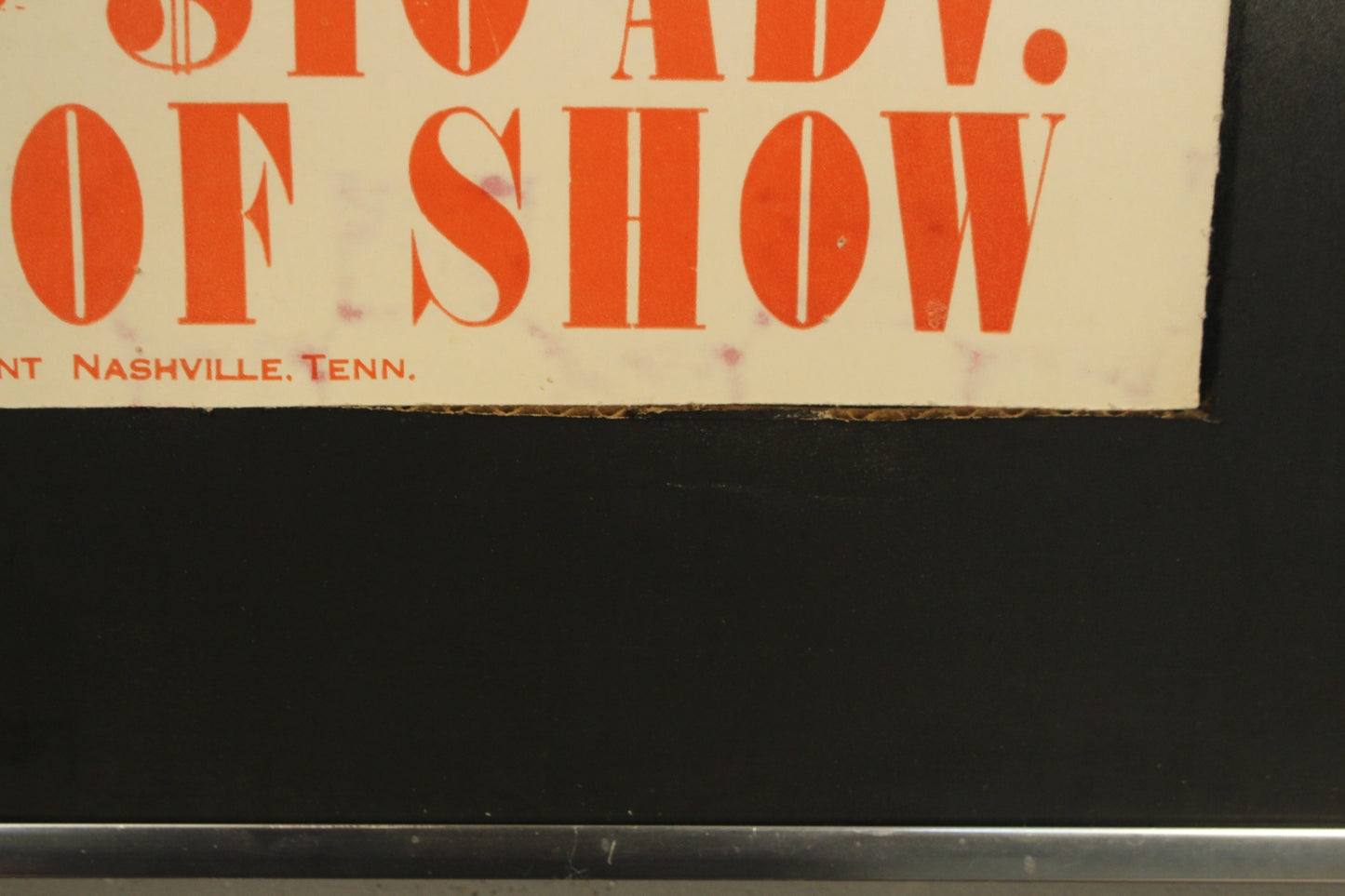 "Commander Cody at Dinosaur Bar-B-Q" Hatch Show Print