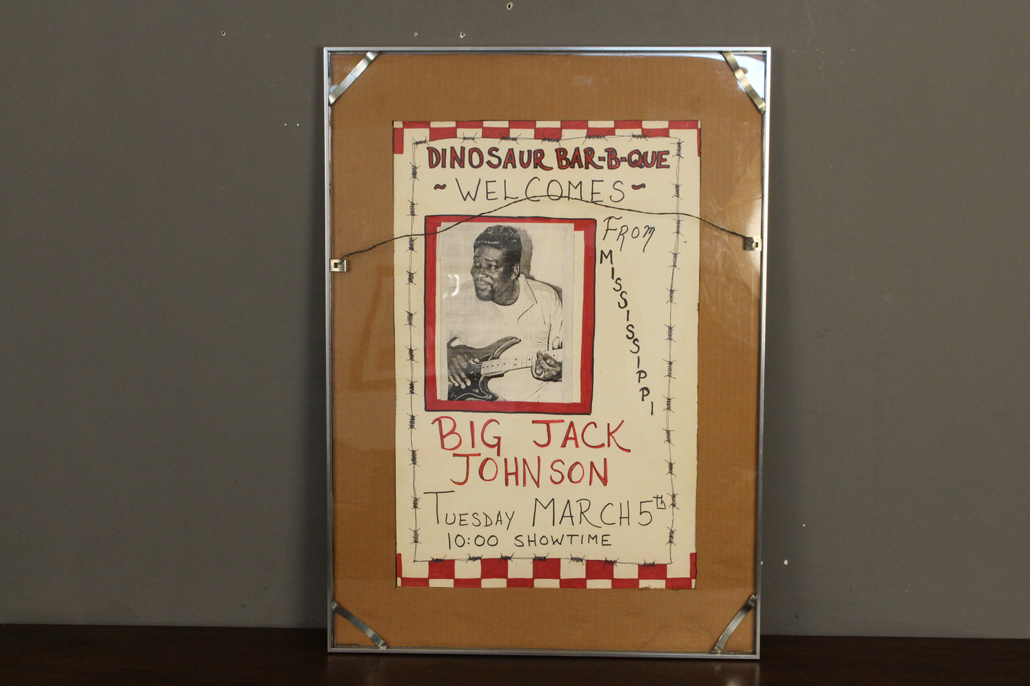 "Commander Cody at Dinosaur Bar-B-Q" Hatch Show Print