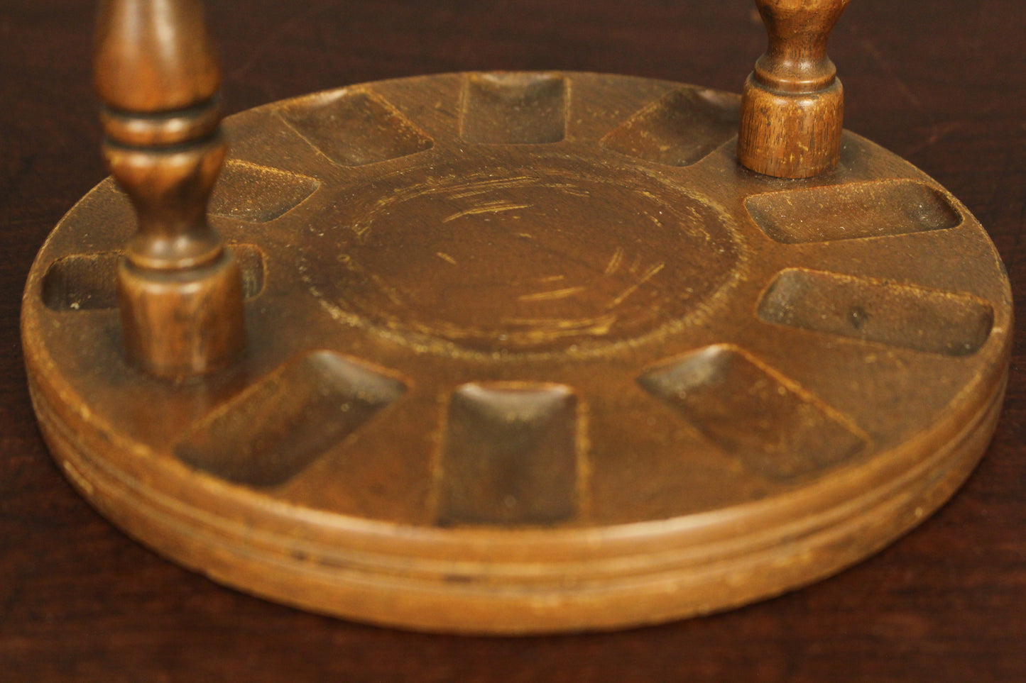 Walnut Pipe Stand & Humidor