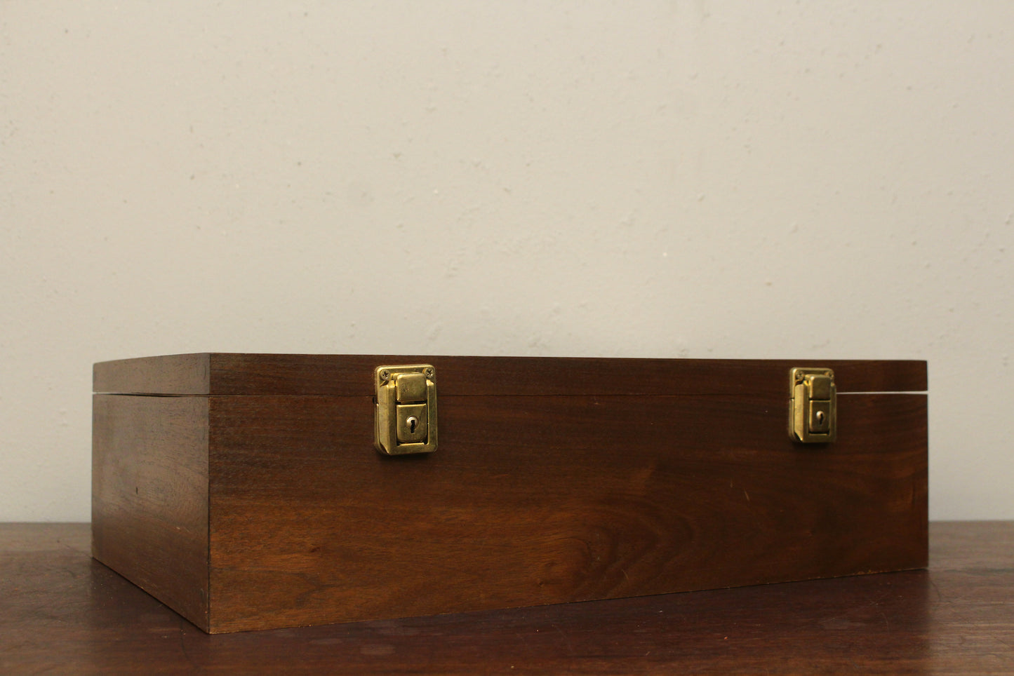 Wood & Glass Tabletop Display Case