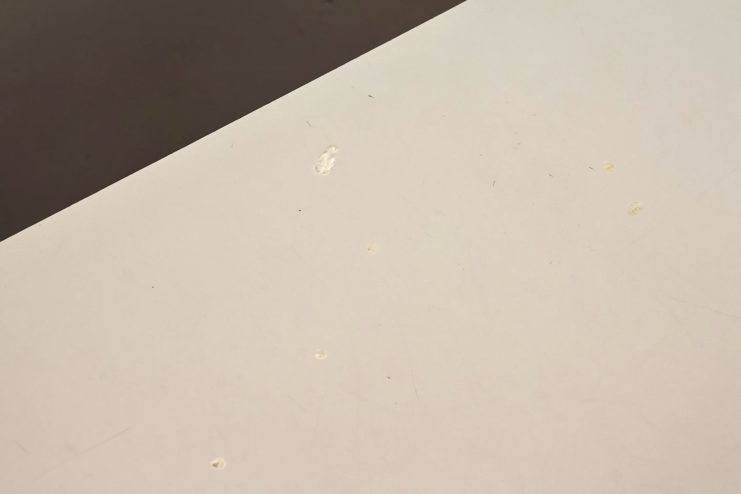 Walnut & White Laminate 6-Drawer Dresser
