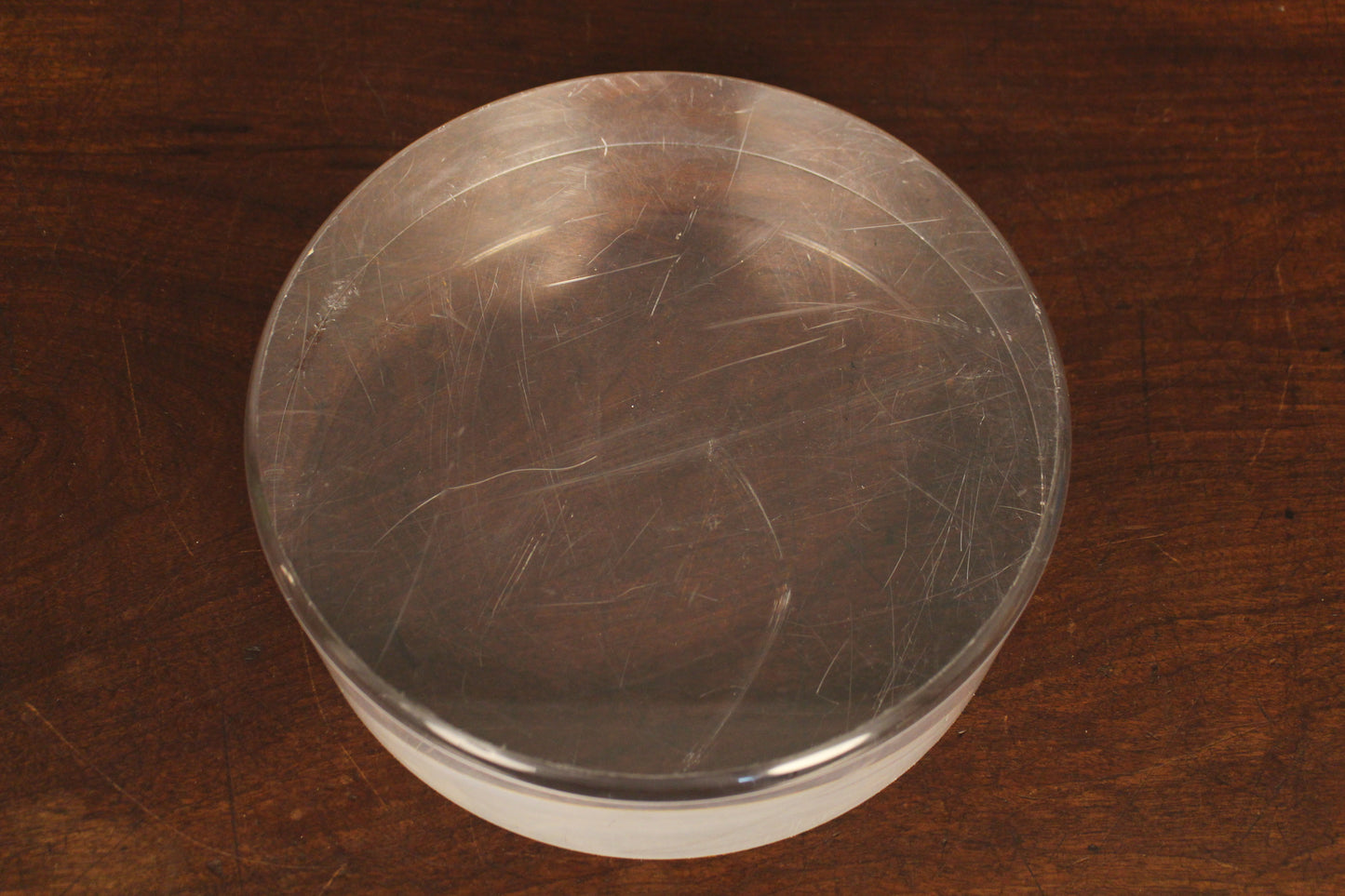 Lucite Disc Plinth