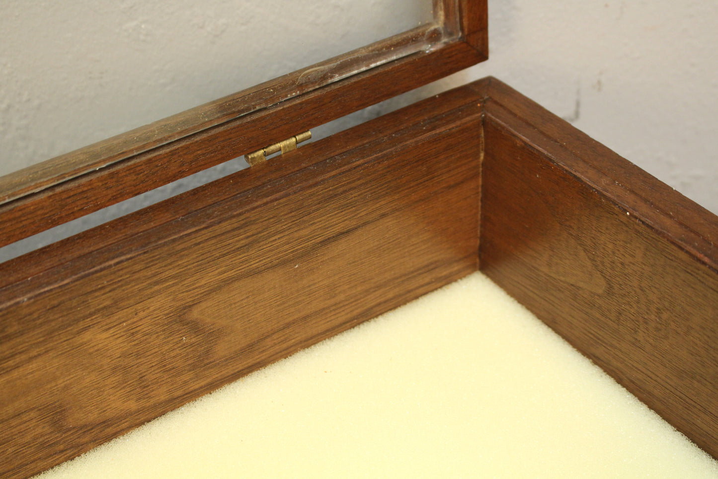 Wood & Glass Tabletop Display Case
