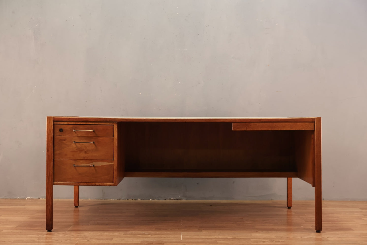 Jens Risom Large Executive Desk L - ONLINE ONLY