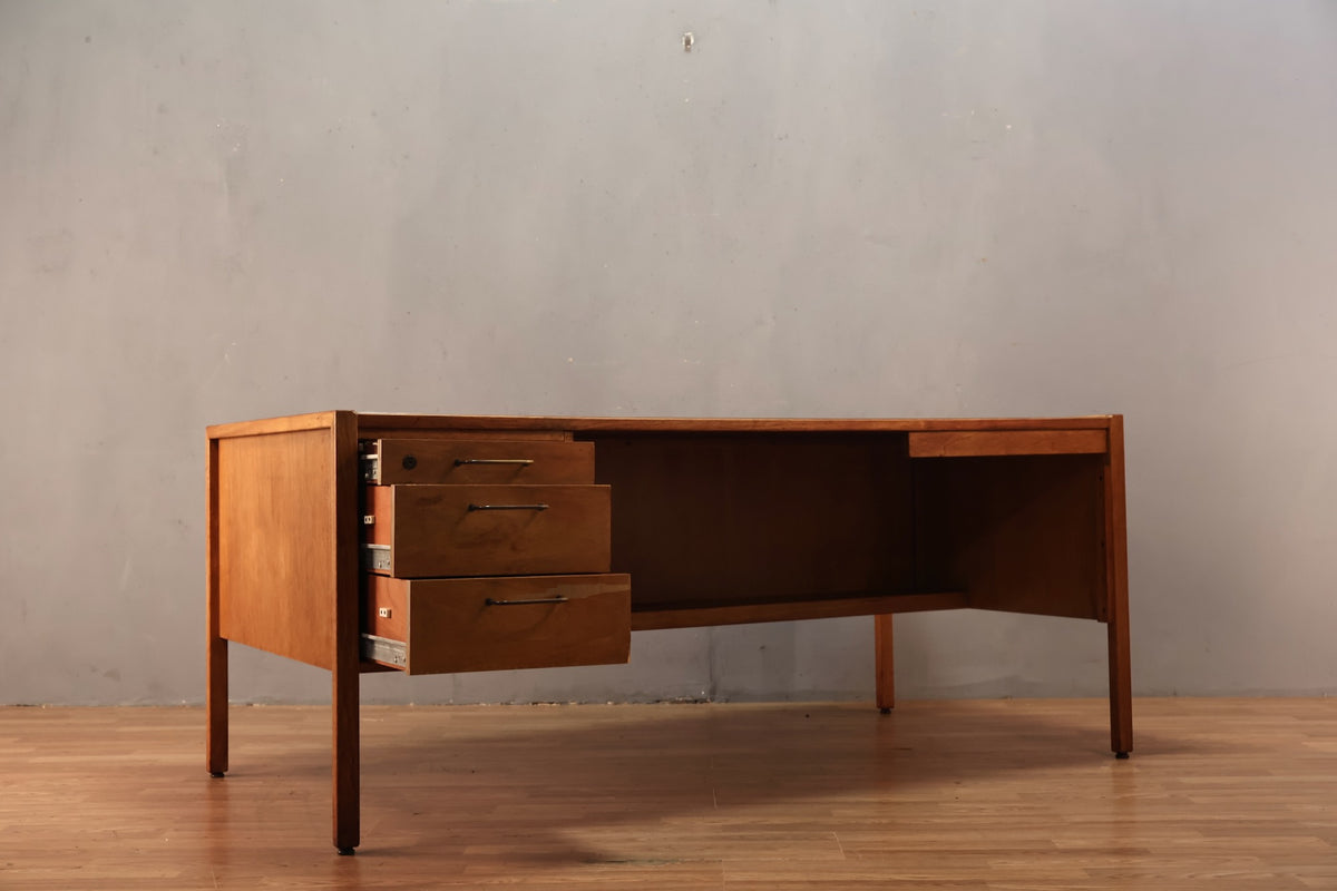 Jens Risom Large Executive Desk L - ONLINE ONLY