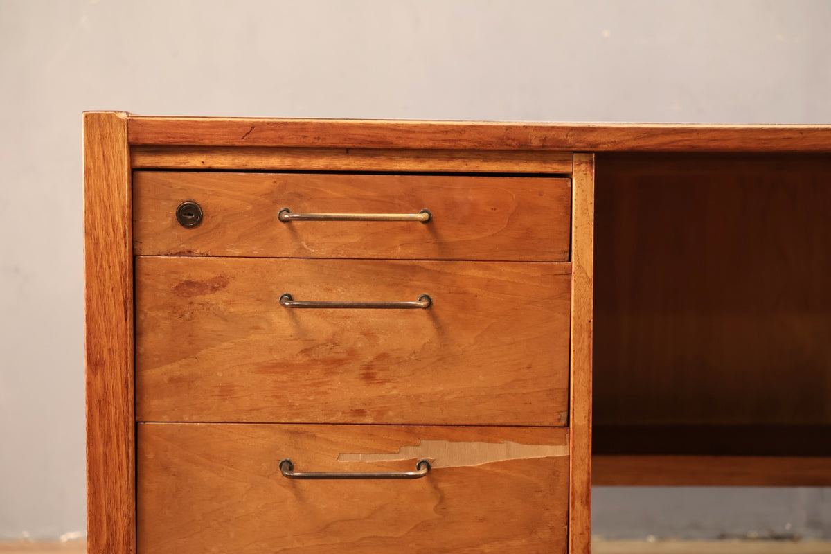 Jens Risom Large Executive Desk L - ONLINE ONLY