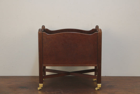 Cherry Chippendale Magazine Rack
