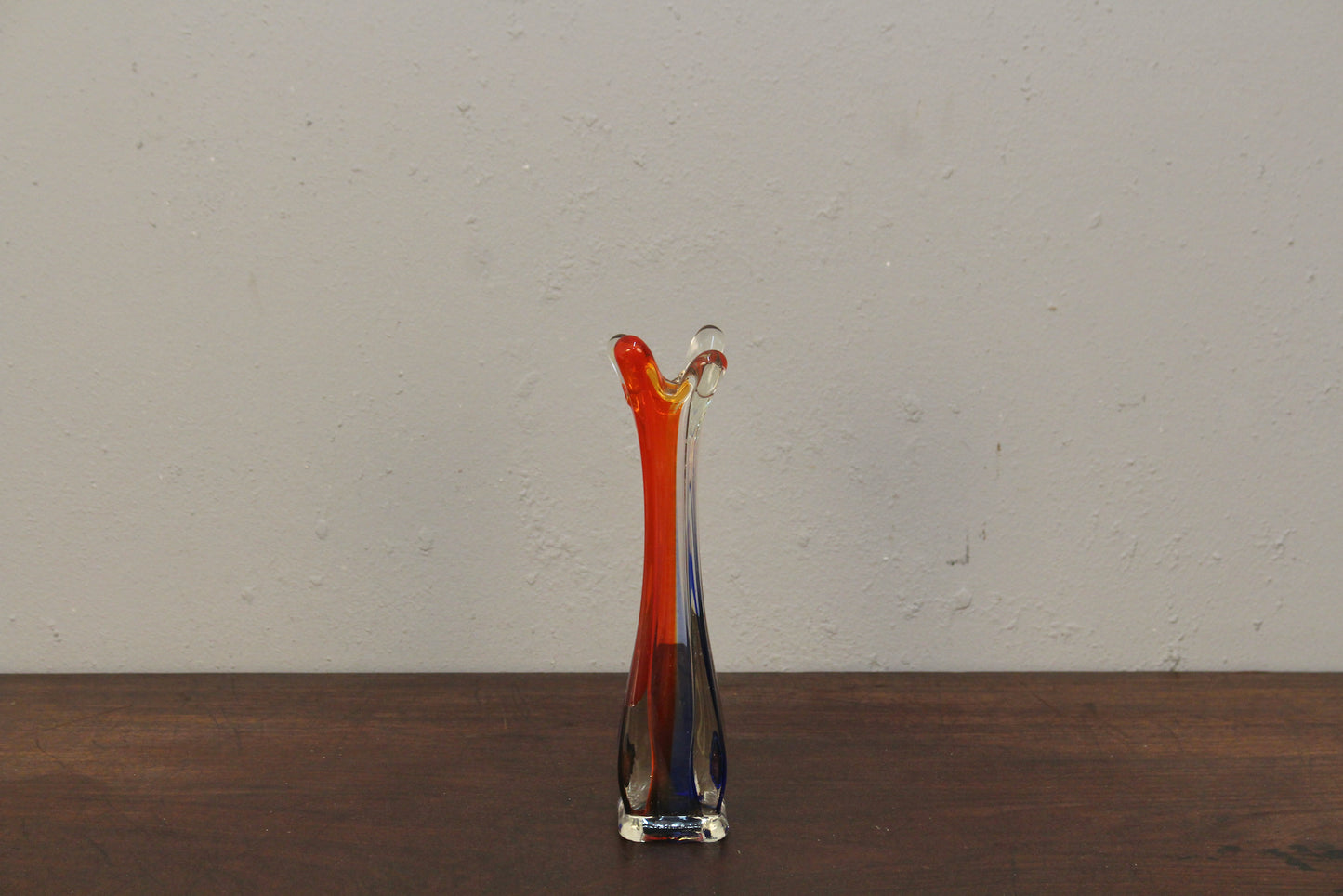 Murano Multicolor Swung Glass Vase