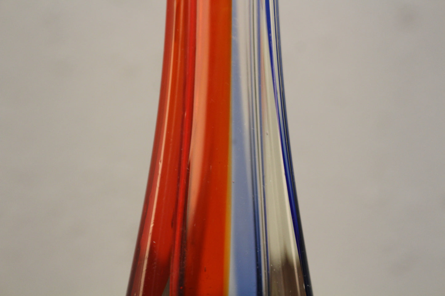 Murano Multicolor Swung Glass Vase